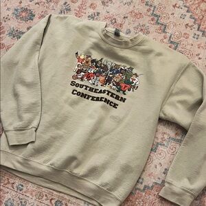 Southeastern Conference Beige Sweater